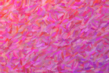 Fototapeta na wymiar Abstract illustration of Pearly purple and parrot pink Watercolor with bright colors background, digitally generated.