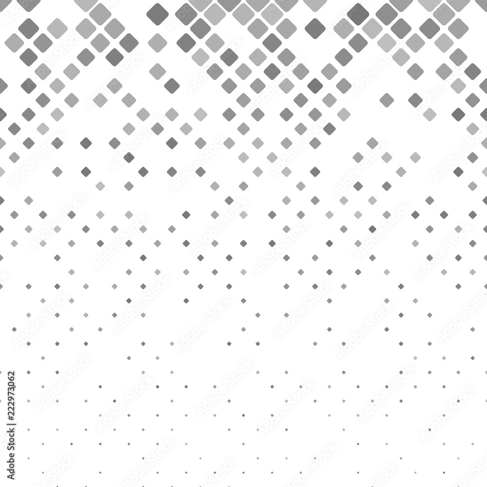 Poster abstract diagonal square pattern background in grey tones - vector design