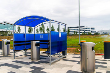Smoking Area, Seat for Smoker, Terrace for smoking, Outdoor Smoking Place