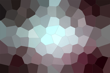 Abstract illustration of red and blue colroful Big Hexagon background, digitally generated.