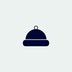 service bell icon, vector illustration. flat icon