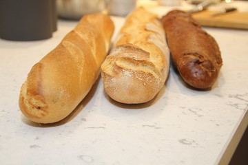 Baguette / verschiedene Sorten