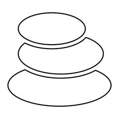 Meditation & Yoga Icon - Massagesteine
