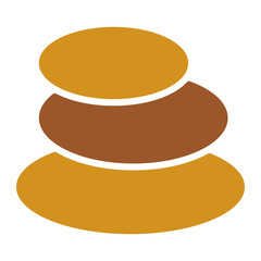 Meditation & Yoga Icon - Massagesteine