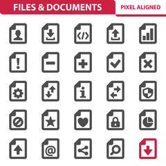 Files & Documents Icons