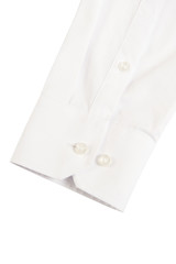 Cuff part of white shirt
