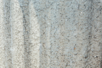 Old rusty zinc sheet wall or corrugated wall