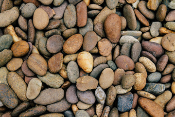 Pebbles stone background 