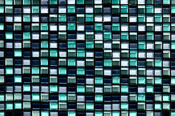abstract square pixel mosaic background and texture