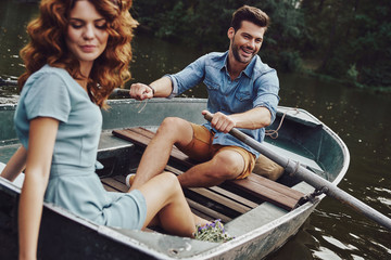 Simple joy of loving. 