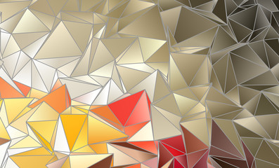 Triangular 3d, modern background