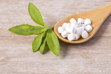 Stevia Sweetener Pills - Stevia rebaudiana