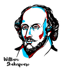 William Shakespeare - obrazy, fototapety, plakaty