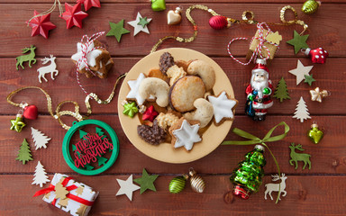Traditionelle Dekoration zu Weihnachten