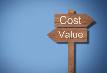 Obraz premium Financial Cost Concept