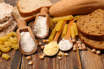 assorted gluten free food ingredient