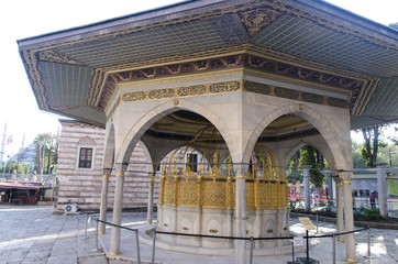 Ablution Fountain at Hagia Sophia