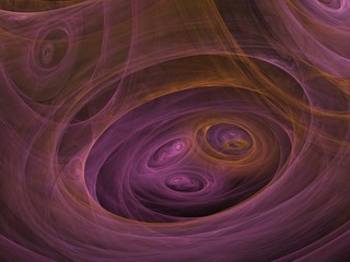 Futuristic digital 3d design art abstract background fractal illustration for meditation and decoration wallpaper