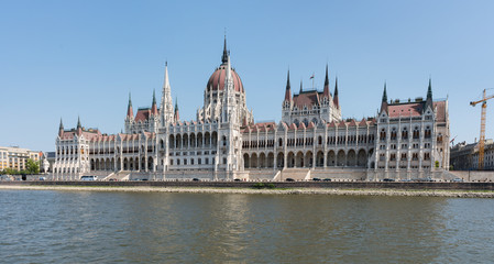 Fototapeta na wymiar The Parliament of Budapest - Hungary