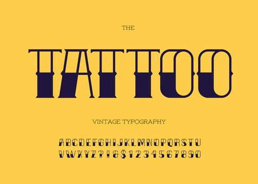 Tattoo Font Images – Browse 28,490 Stock Photos, Vectors, and Video ...