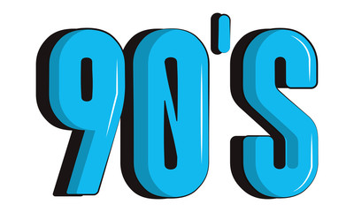 90s retro symbol cartoon