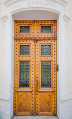 Porte dans les rues de Vichy