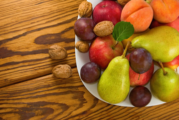 image of many fruits closeup