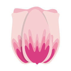 Flower round symbol