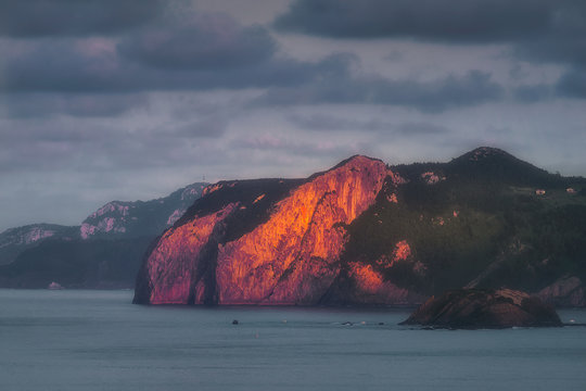 Ogono in Basque Country coast