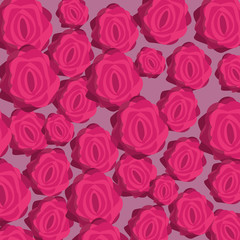 Flowers pattern background