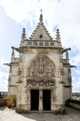 Fototapeta na wymiar Leonardo DaVinci Grave in Château d'Amboise