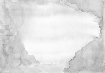 Grey watercolor background - paper texture