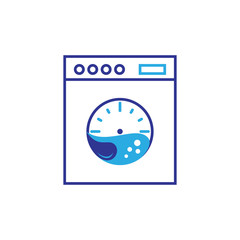 Washing machine logo
