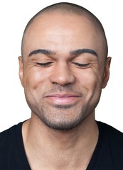 happy young man portrait