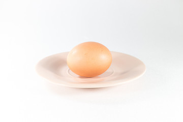 Egg in a dish
