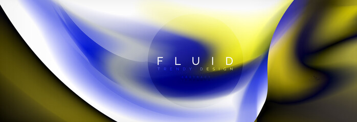 Abstract background holographic liquid colors design