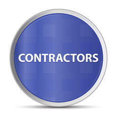 Contractors blue round button
