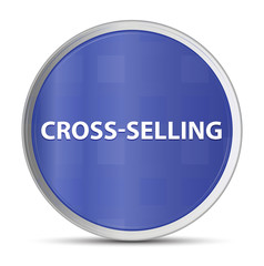 Cross-selling blue round button