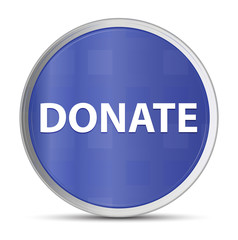 Donate blue round button