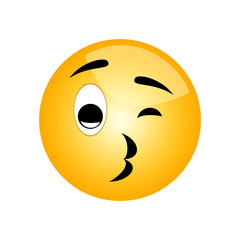 Smile icon. Emotion smile. Vector Illustration