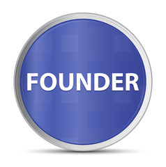 Founder blue round button
