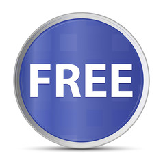 Free blue round button