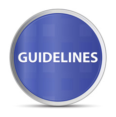 Guidelines blue round button