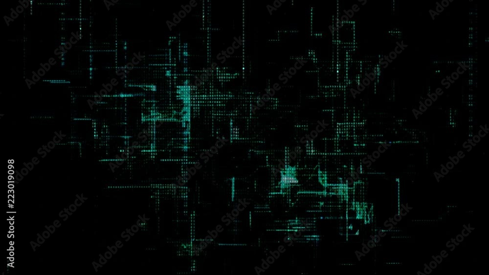 Aufkleber Digital background Cyber Crime Hacker WannaCry ransomware worldwide cyberattack which targeted computers running old operating system by encrypting data and demanding ransom payments