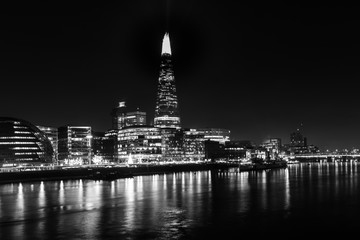 Nachtaufnahme in London