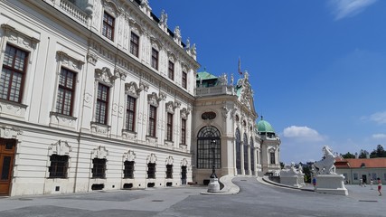 Fototapeta premium Belvedere Wiedeń