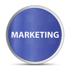 Marketing blue round button