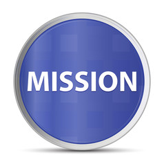 Mission blue round button