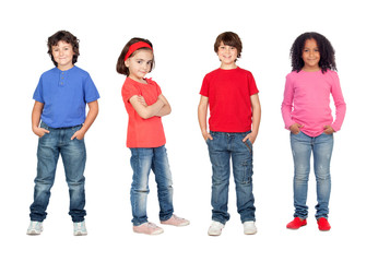 Obraz premium Many children