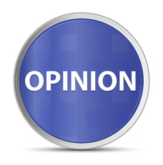 Opinion blue round button